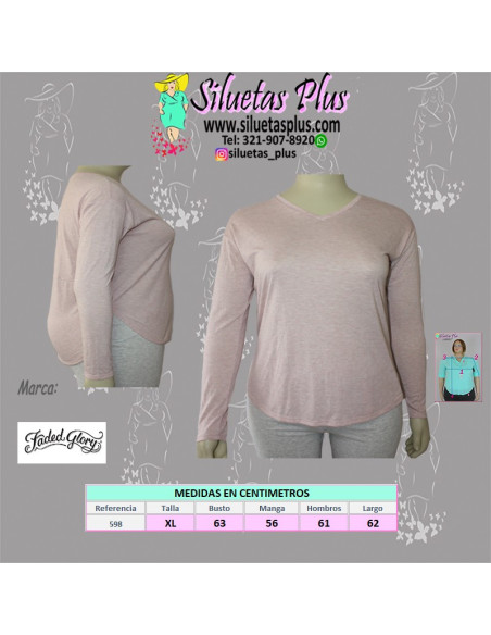 Blusa-talla-grande-gordita-XL-rosada-manga-larga-FADED-GLORY-R0598