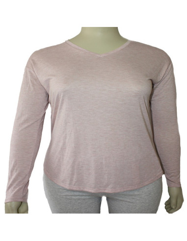 Blusa-talla-grande-gordita-XL-rosada-manga-larga-FADED-GLORY-R0598