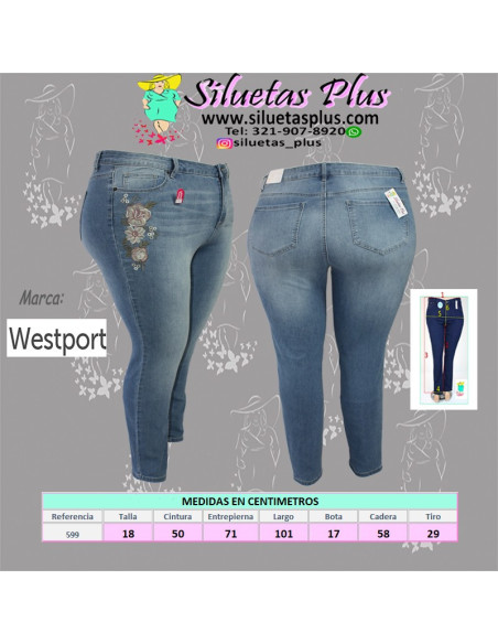 Pantalon-jean-talla-grande-gordita-18-skinny-diseño-de-flores-bordadas-WESTPORT-R0599-18-