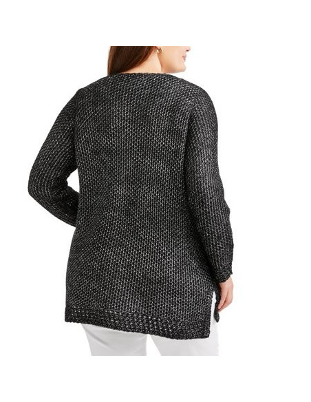 Saco-talla-gande-gordita-XL-negro-cuello-redondo-manga-larga-FADED-GLORY-R0614