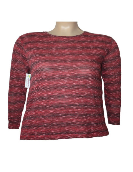 Camibuso-talla-grande-gordita-XL-detalle-de-capas-en-la-espalda-manga-larga-ACTIVE-R0640-XL-