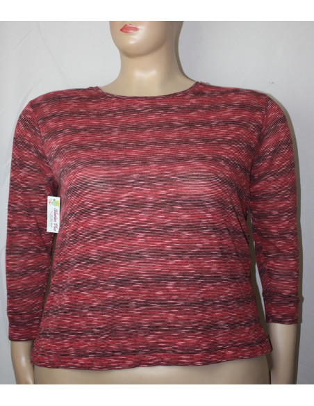 Camibuso-talla-grande-gordita-XL-detalle-de-capas-en-la-espalda-manga-larga-ACTIVE-R0640-XL-