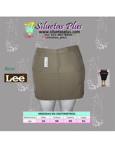 Falda-talla-grande-gordita-16-con-short-interno-color-caqui-RYDERS-BY-LEE-R0641