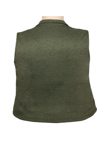 Chaleco-talla-grande-gordita-XL-verde-con-cremallera-y-dos-bolsillos-RIDERS-BY-LEE-R0654