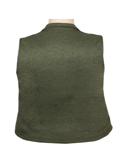 Chaleco-talla-grande-gordita-XL-verde-con-cremallera-y-dos-bolsillos-RIDERS-BY-LEE-R0654