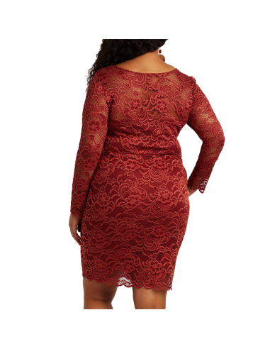 Vestido-talla-grande-gordita-2XL-negro-manga-larga-estilo-elegante-AMBIANCE-R0659-2XL-CAFÉ