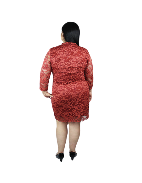 Vestido-talla-grande-gordita-2XL-color-amber-manga-larga-elegante-AMBIANCE-R0660