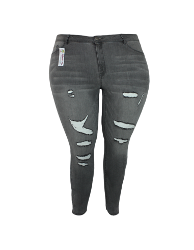 Pantalon-jean-talla-grande-gordita-22-gris-con-rasgados-en-las-piernas--REFUGE-R0672-
