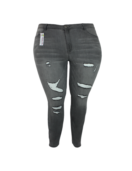 Pantalon-jean-talla-grande-gordita-22-gris-con-rasgados-en-las-piernas--REFUGE-R0672-