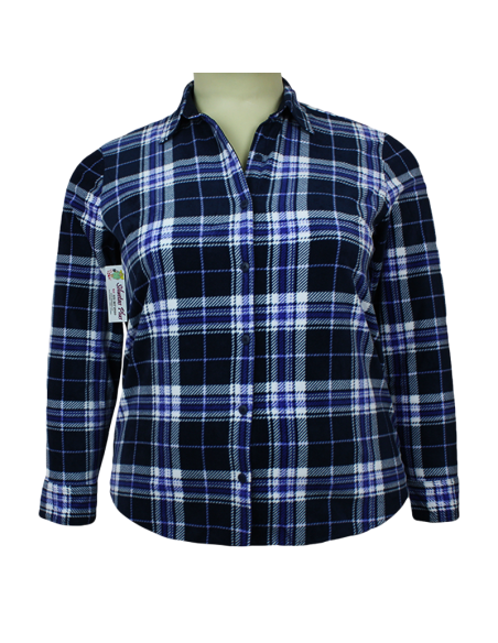 Blusa-talla-grande-gordita-XL-azul-leñadora-material-calido-RIDERS-BY-LEE-R0682