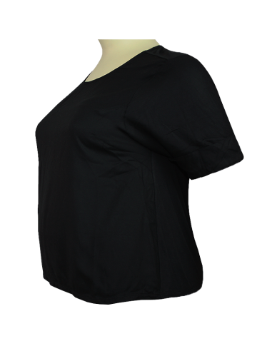 Blusa-talla-grande-gordita-2XL-negro-cremallera-en-la-parte-de-atrás-LANE-BRYANT-R0685