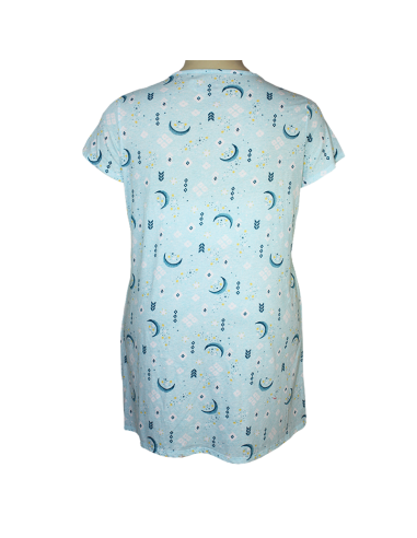 Pijama-talla-grande-gordita-2XL-cuello-redondo-con-estampado--SECRET-TREASURES-R0688-1