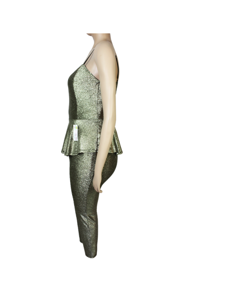 Vestido-talla-grande-gordita-3XL-enterizo-color-metalico-oro-brillante-CHARLOTTE-ROUSSE-R0693