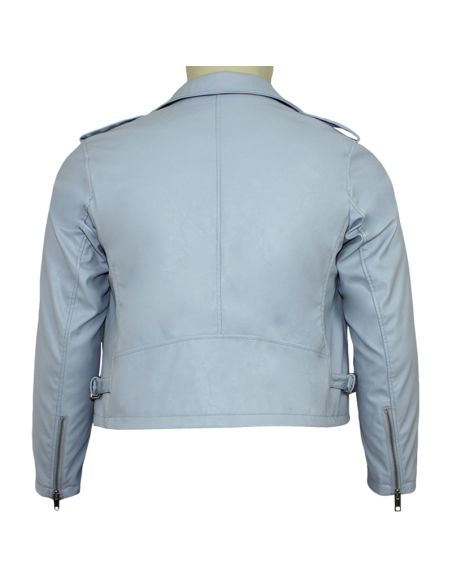 Chaqueta-talla-grande-gordita-XL-color-azul-claro-con-bolsillos-a-los-lados-WESTPORT-R0713