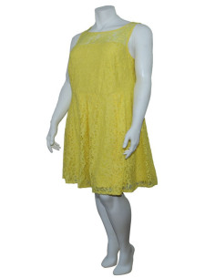 Blusa-talla-grande-gordita-cuello-bandeja-manga-3/4-arabescos-3XL-R749 2