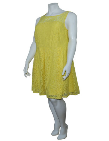 Blusa-talla-grande-gordita-cuello-bandeja-manga-3/4-arabescos-3XL-R749