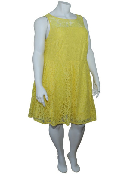 Blusa-talla-grande-gordita-cuello-bandeja-manga-3/4-arabescos-3XL-R749