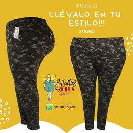 #pantalones #camuflados en #tallasgrandes encuéntralos en https://siluetasplus.com/pantalones-casuales/752-752-pantalon-talla-grande-gordita-24-tipo-camuflado-cremallera-y-boton-lane-bryant-r0679.html#/2-talla-24