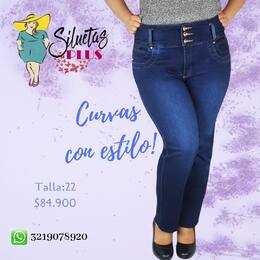 Tus #jeans favoritos los encuentras en #tallasgrandes en @siluetas_plus  #modacolombiana #jeansparamujer